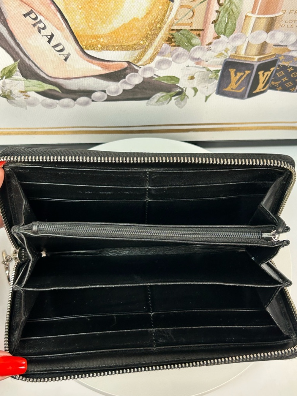 GUCCi GG Imprime Guccissima Leather Zip Around Wallet ππ€ - Picture 6 of 17